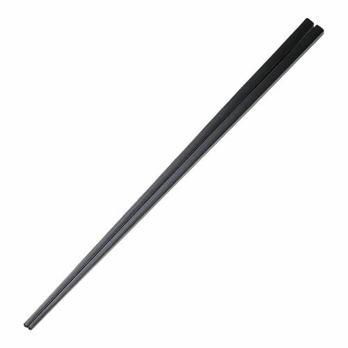 ニューエコレン中華箸 並大抵 25糎 黒いこと(50膳入)