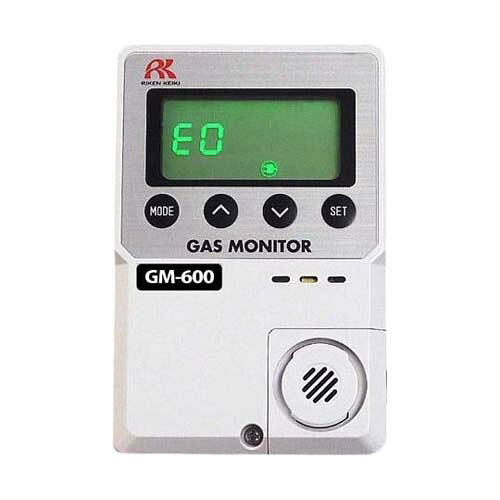 簡易定置型酸化エチレンガス検知警報器 一体型 DC24V仕様 (トレーサビリティ証明書付) GM-600-00・DC