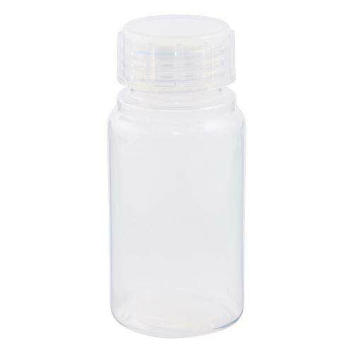 PFAボトル (中栓付き) 広口 100mL TOMBO No、9948