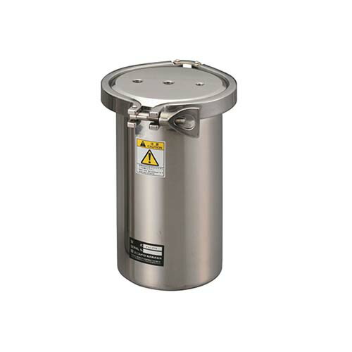 認知的内容器式ステンレス鋼加圧容器 (TA続きもの) 3.4L TA125N(金属元素入れもの/減圧/化学反応入れもの/金属元素製入れもの)