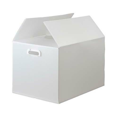 ダンボールプラスチックケース 半透明 66L TDP-B3-5TM 1セット(5枚入)