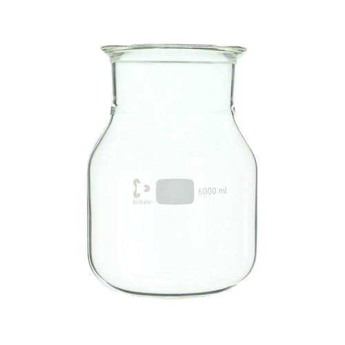 セパラブルフラスコ 円筒形 バンド式 (SCHOTTタイプ) 150mm 6L 005580-6000