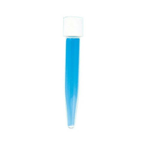 ねじ口試験管 (メラミンキャップ (白) +フッ素PTFE／ニトリルパッキン付) 10mL 100本入 STスピッチ10mL 119241