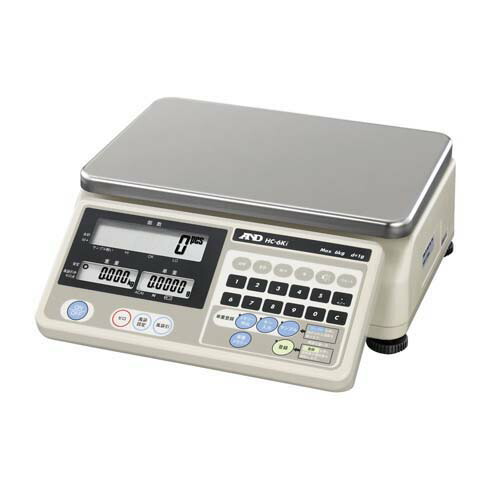 セパレート可能 カウンティング・スケール(個数計) HC-iシリーズ ひょう量:6kg 最小表示:1g HC-6KI