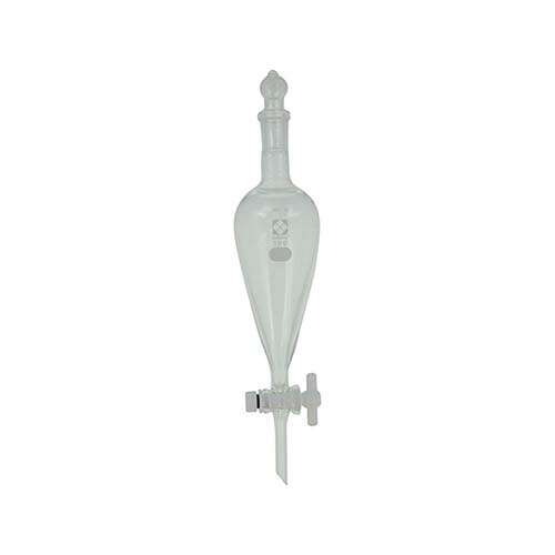 SPC分液スキーブ型ロート PTFEコック付 100mL 031240-100