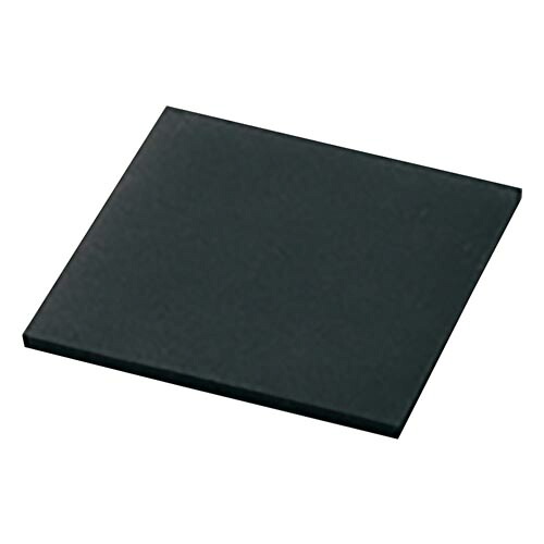 シリコーンスポンジシート (微細セル) 黒 汎用硬度 500*500*2mm Si-300-黒-□500-2｜Pro Lab. ＆ Healthcare Shop 9,656円