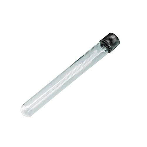 ねじ口試験管 差しわたし18*160*差しわたし10.0粍 25mL N-18 1箱(50本入) 研究・実験用品-花・ガーデン・DIY-試験管