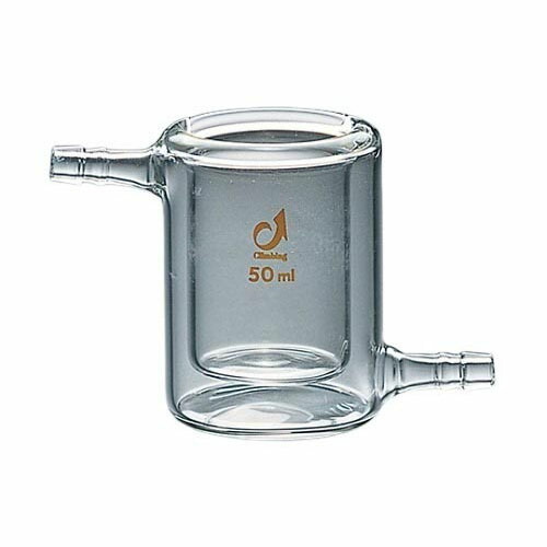 上衣付ビーカー 50mL CL0760-02-10 ビーカー-容器・試験管-花・ガーデン・DIY