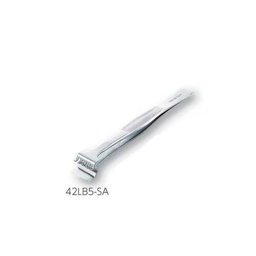 MEISTERピンセット 角ウェハー用 幅広 耐酸鋼 42LB5-SA