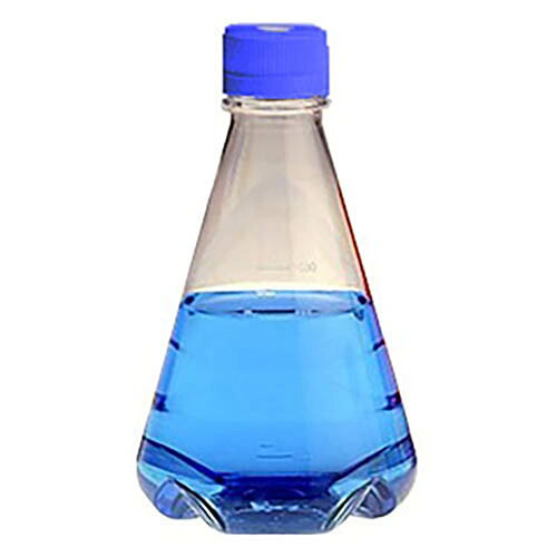 滅菌三角フラスコ (ベントフィルターキャップ／バッフル底) 125mL 1箱 (24個入) 4116-0125