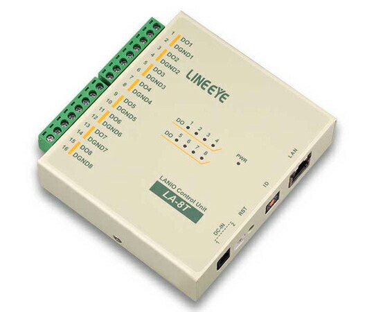 LAN接続型デジタルIOユニット オープンコレクタ 出力8点 LA-8T 36,951円