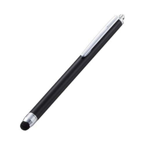 超感じやすさタッチペン 12本入 飾り気の無い包み P-TPC02BK/12