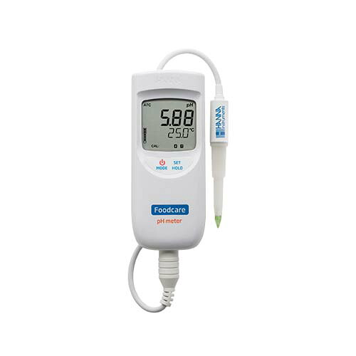 乳製品・半固形食品用pH/℃計 HI99161D