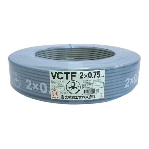 ビニルキャブタイヤ丸形コード (VCT-F) 4心 直径8.5mm 1巻 (100m入)|Pro Lab. & Healthcare Shop