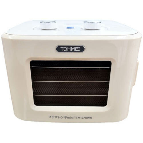 コンパクト食品乾燥機プチマレンギmini ホワイト TTM-270WH