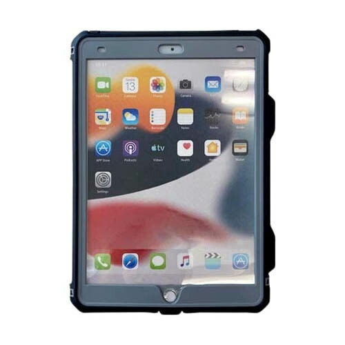 iPad 第9・8・7時人 (10.2in) 相応う IP68 (雨合羽・防塵) 容れもの TBC-IP7BL02S