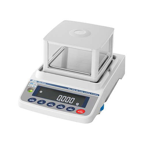 目盛り調整用重し内蔵型天びん GX-A続きもの ひょう量:620g 最小限度書きあらわす:0.001g GX-603A