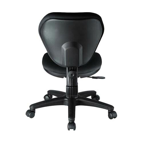 オフィスチェア ブラック W610&times;D610～640&times;H830～1010mm SNC-T162BK｜Pro Lab. ＆ Healthcare Shop