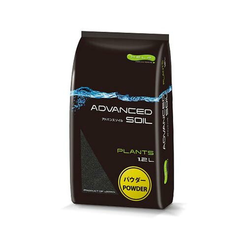アドバンスソイル 水草用 黒色火薬手合い 1.2L 1入れもの (12袋入)