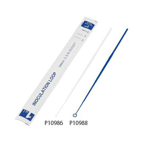 滅菌ディスポループ (個包装) 10マイクロm 青 500本入 P10988