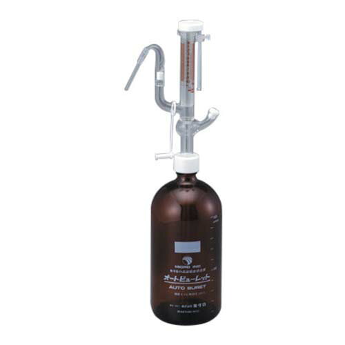 オートビュレット (茶瓶付・白) 25mL 25B｜Pro Lab. ＆ Healthcare Shop