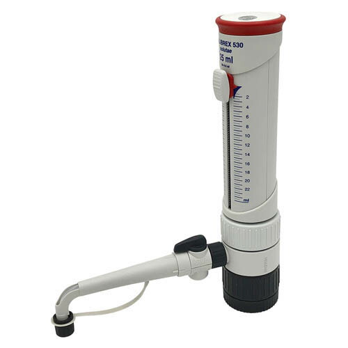 キャリブレックスディスペンサー(Calibrex) 2.5～25mL 530.025FC 研究・実験用品-スポイト・ピペット・シリンジ-ビュレット