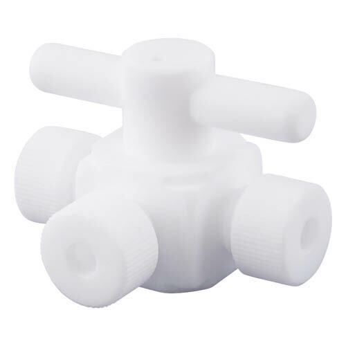 アズフロン (R) バルブ圧入型 三方 AF-VAL1／4-3