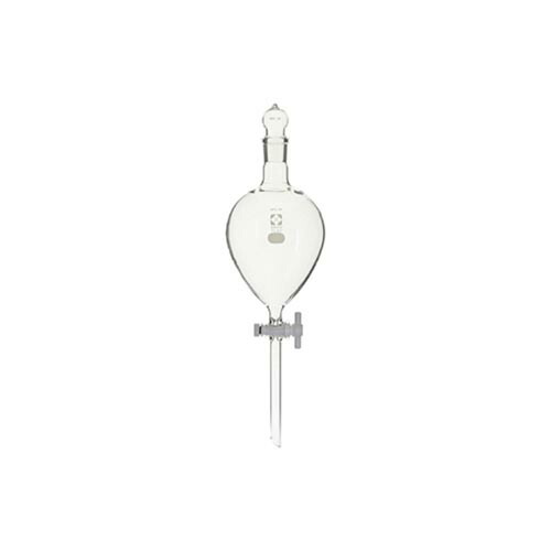 SPC分液丸型ロート PTFEコック付 1000mL 031230-1000