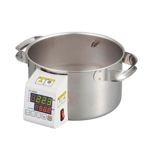 ECオイルバス 丸型 デジタル 取手付 EO-200RD-T｜Pro Lab. ＆ Healthcare Shop