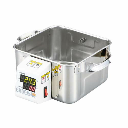 ECオイルバス 角型 デジタル 取手付 EO-200KD-T