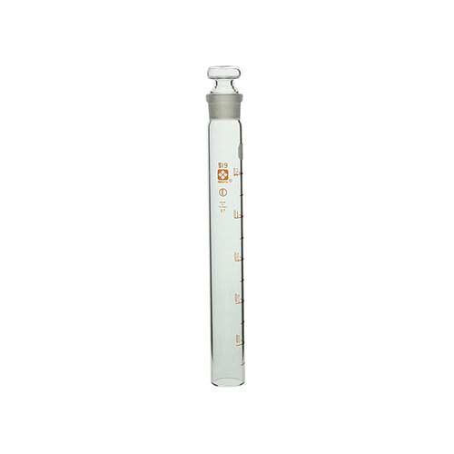 共通摺合共栓比色管 平栓付 50ml 008480-51A