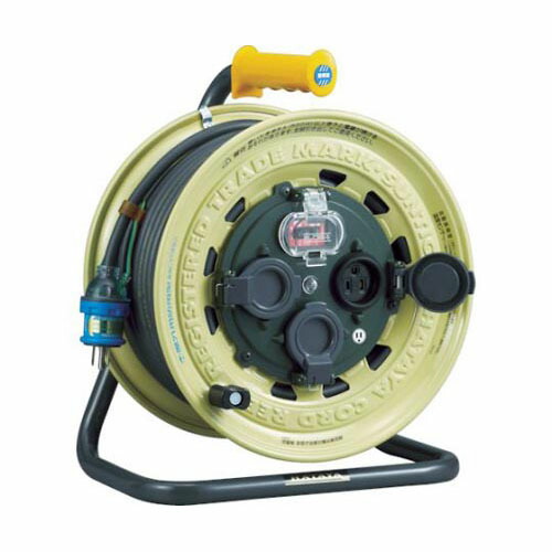 露天用 サンタイガーレインボーリール 単相100V 30m アース・ブレーカー付 BX-301K