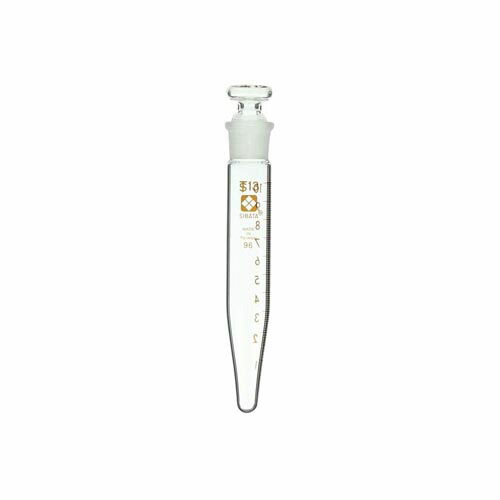 似ている摺合共栓遠心沈殿させる管 円錐形 平栓付 目盛付 10mL 10個入り口・入口 010280-13107A