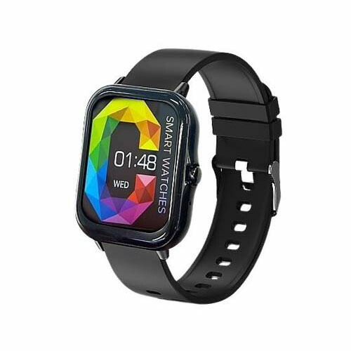 温度環境アラート付きスマートウォッチ ブラック WW23007BK
