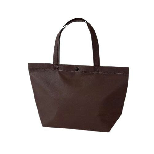 不織布バッグ 船底ホック付き 特小 ダークブラウン 200枚入 LC0528AG00