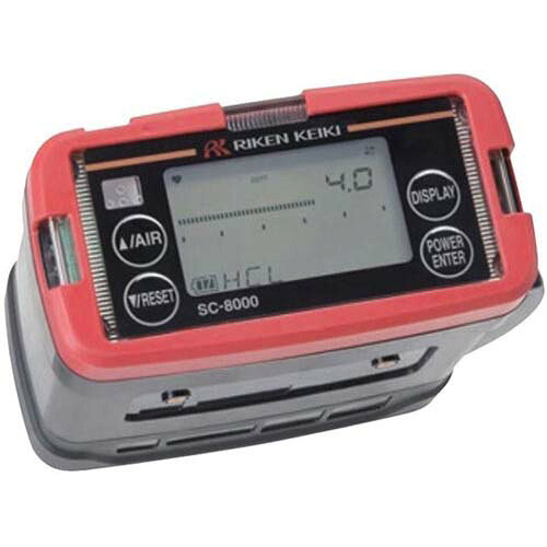 ポータブルガスモニター 乾電池 (ガス：HCL 0-15ppm センサ：ESM-23E) SC-8000
