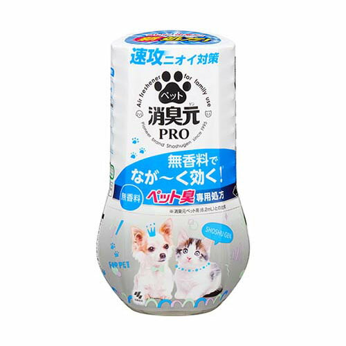 消臭元PRO 愛玩動物 無芳ばしさ 1入れもの (400mL*16個入)