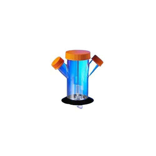 スピナーフラスコディスポーザブル500mL、ベントキャップ付き添い人 3578