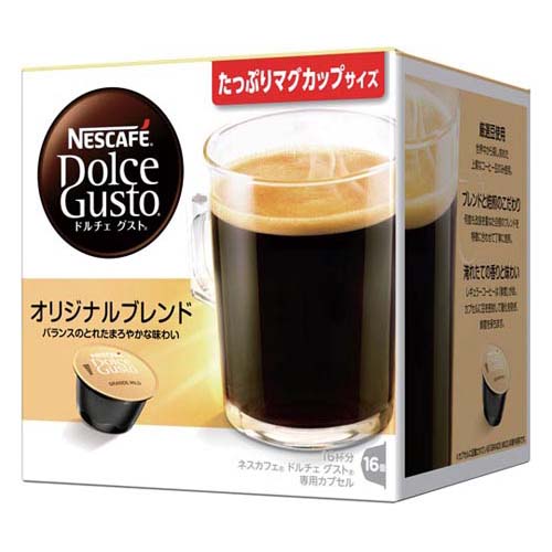 楽天市場】ドルチェグストカプセル オリジナルブレンド 16杯