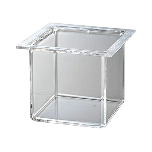 石英角型容器 100*100*100mm SJC-100100|Pro Lab. & Healthcare Shop