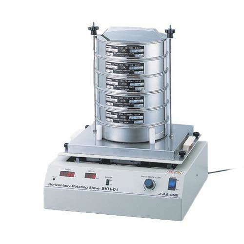 気泡管水準器回転させるふるい SKH-01(ふるい振とう機/粉粒かかわり合い備品)