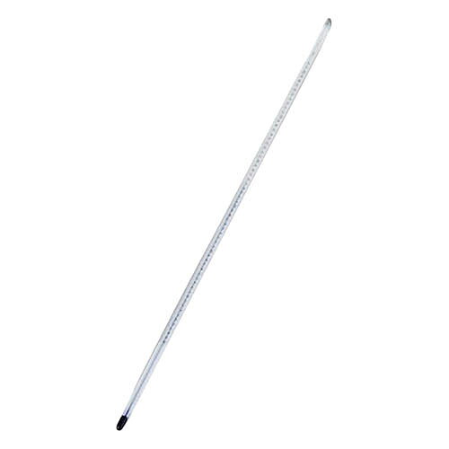 水銀ゼロ棒状標準温度計 -10～50度 一般校正証明書一式付 1-NM-S01-ACS