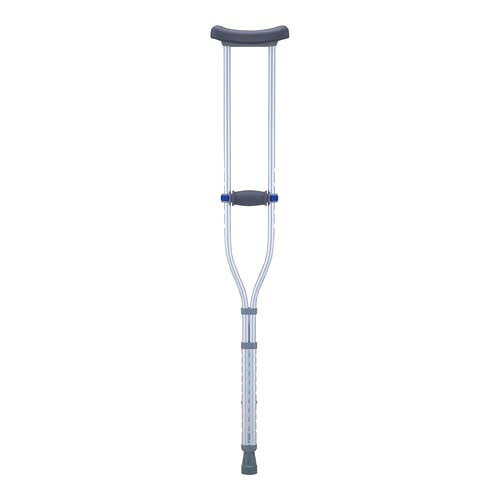 松葉杖 かんたん調整ハンドル 1130～1330mm 2本入 HC2217-GR-AS