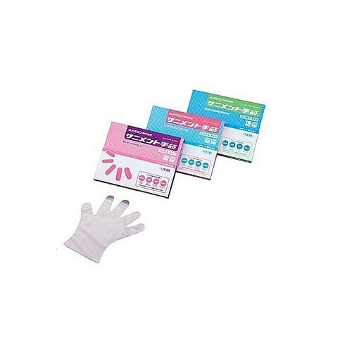 ラボランサニメント手袋 (PE・厚手タイプ) エンボス付 M 10箱+1箱