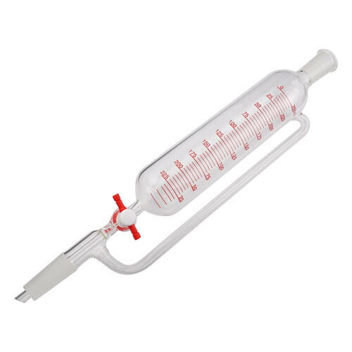 円柱分液ロート (平衡にする型・PTFEまかない方) 250mL