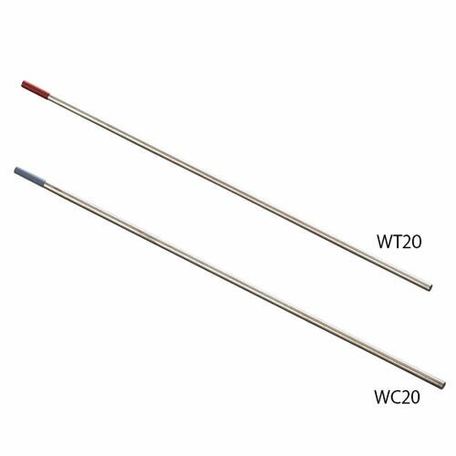 溶接棒 (ウォルフラム電極棒) トリウム入り口・入口 差しわたし3.2粍*150粍 WT20 1箱(10本入)