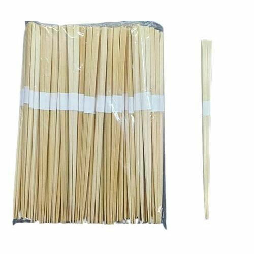 極細竹天削 23.5糎 白帯 1入れもの (3000膳) TAT0001_01