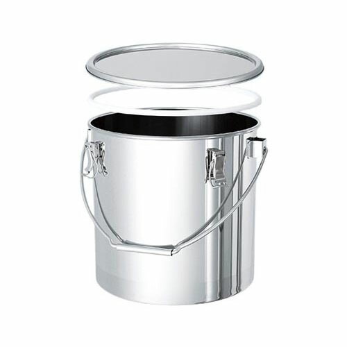 PTFEパッキン付316L密閉容器 20L CTH-PTFE-30-316L