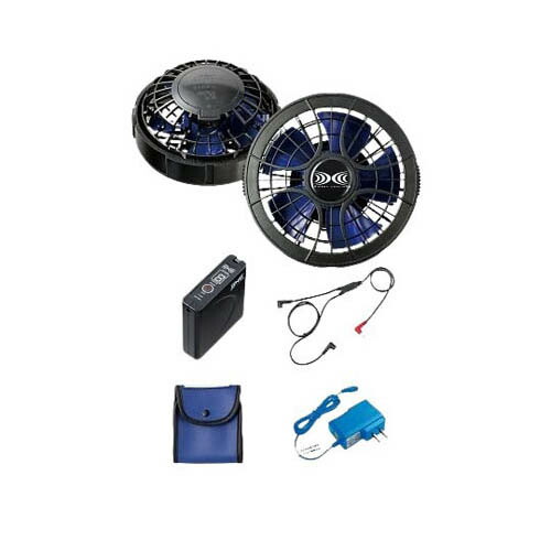 楽天市場】空調服 SKSP01 パワーファン スターターキット （ファン