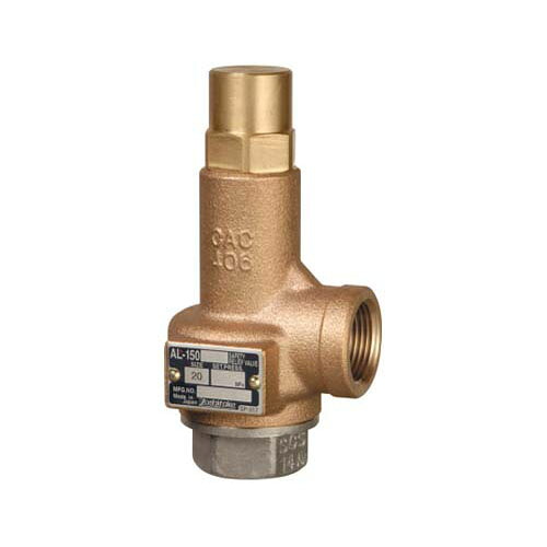 CAC製安全弁 AL-150(0.92MPaSET)(20A、3／4B)接続：JISRc AL-150[0.92MPaSET]-20A